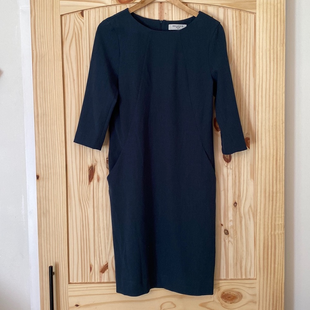 Size 10 hunter green dress from M.M. LaFleur.